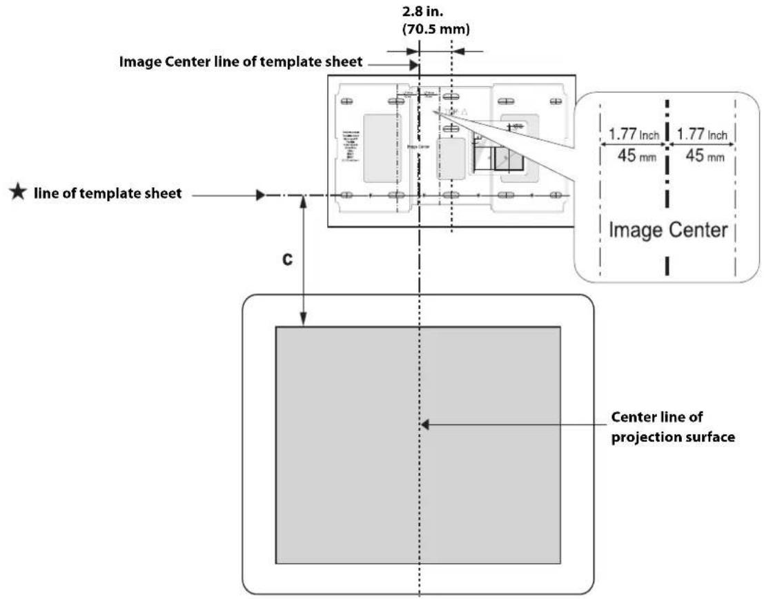 EPSON V12H777020 - Install the wall plate on the wall - 1