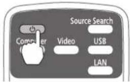 EPSON V12H777020 - Turn on the projector - 1