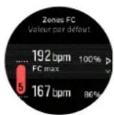 SUUNTO 3 Fitness - Définir la FC maxi. - 1