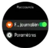 SUUNTO 3 Fitness - FC journalière - 2