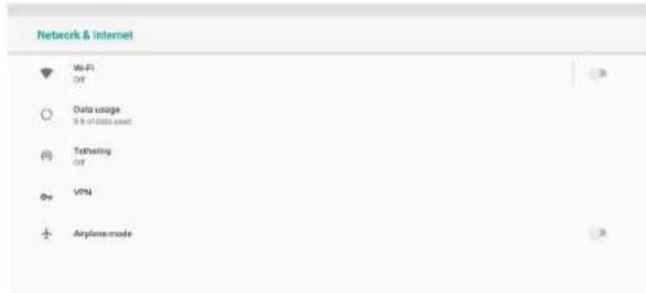 WOXTER X100 - Interface initial - 2
