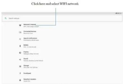 WOXTER X100 - Connexion WIFI - 1