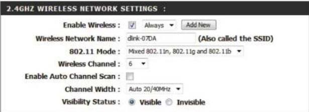 D-LINK DAP1665 - Bande de 2,4 GHz : - 1