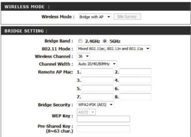 D-LINK DAP1665 - Mode Pont avec PA - 1