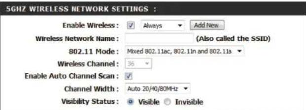 D-LINK DAP1665 - Nom du réseau sans fil : - 2
