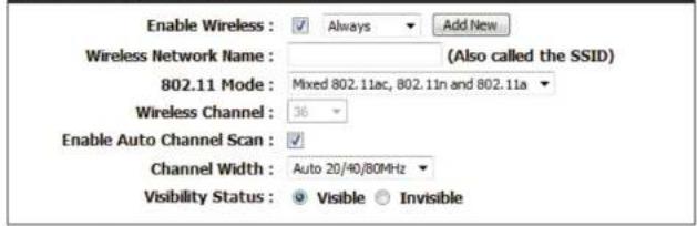 D-LINK DAP1665 - Nom du réseau sans fil : - 1