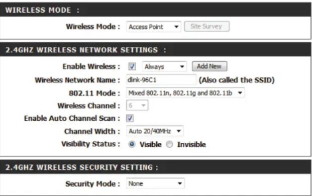 D-LINK DAP1665 - Bande de 2,4 GHz : - 1