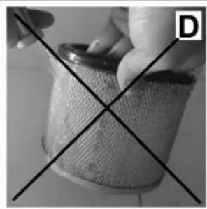 Eurom Force Ashcleaner - Cleaning the filter - 4