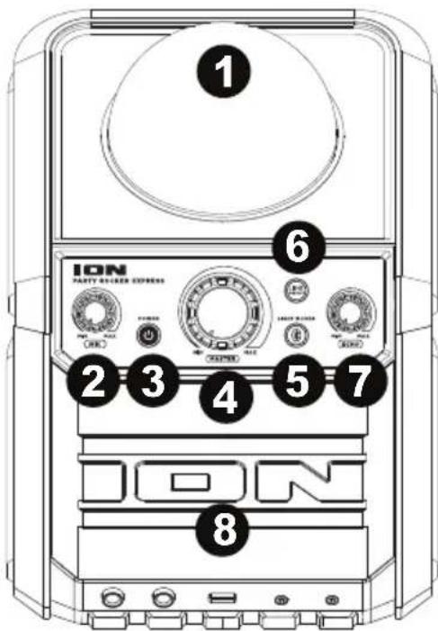 ION Party Rocker Express - Funciones de Bluetooth - 1