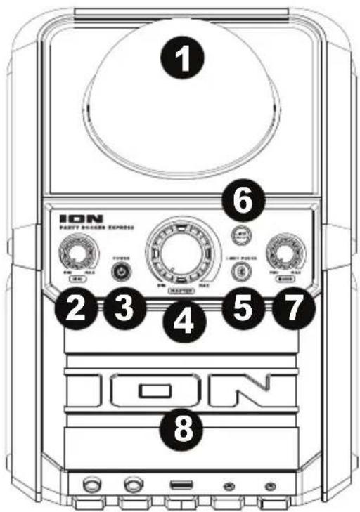 ION Party Rocker Express - Light Mode Functions - 1