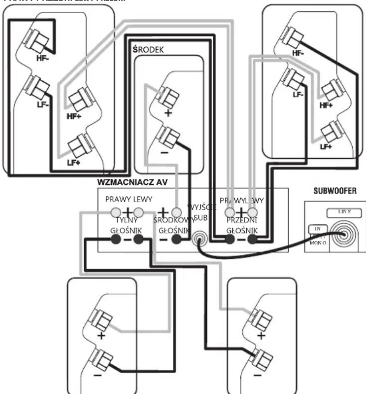 Q-ACOUSTICS 2020i - Podłaczenia kina domowyego - 1