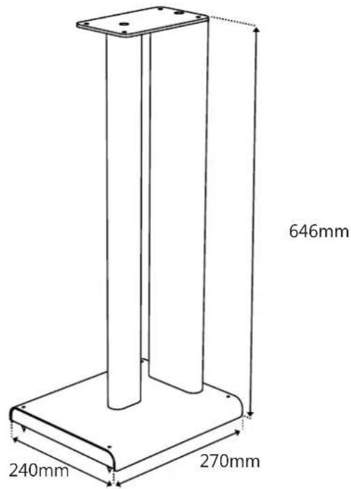 Q-ACOUSTICS 2020i - 2010i / 2020i Speaker Stand (Pair) - 5