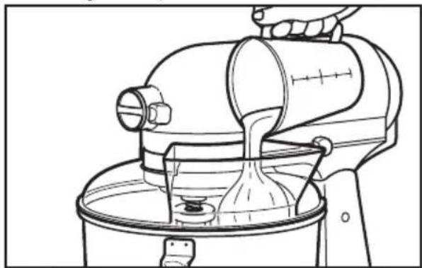 KITCHENAID SodaStream - Gebruik van het schenkschild* - 2