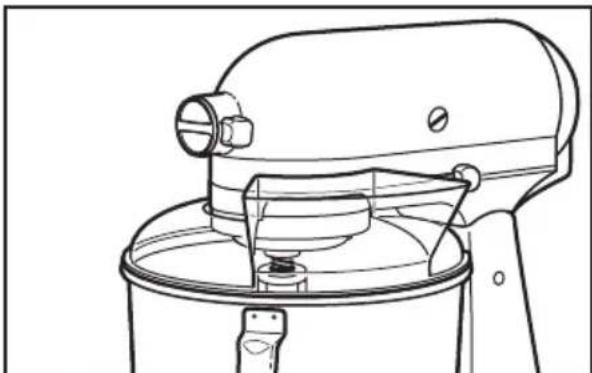 KITCHENAID SodaStream - Användning av stänkskydd* - 1