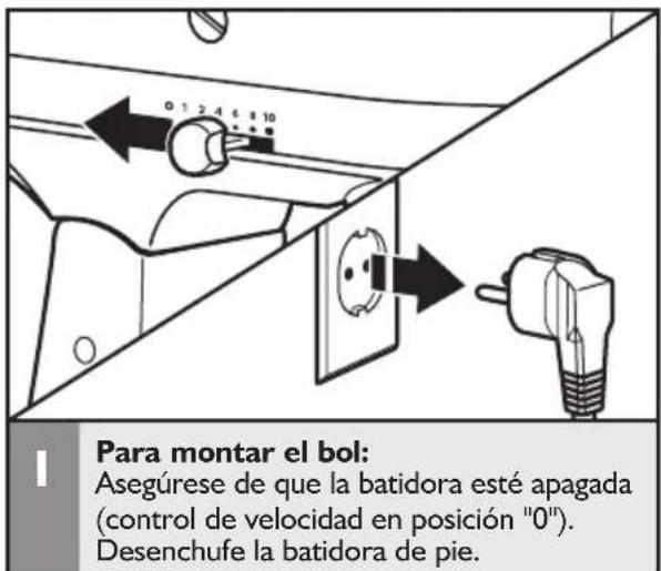 KITCHENAID SodaStream - Montaje/desmontaje del bol - 1