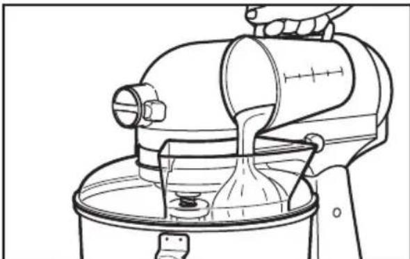KITCHENAID SodaStream - Användning av stänkskydd* - 2