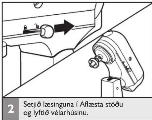KITCHENAID SodaStream - Skálin sett á/tekin af - 2