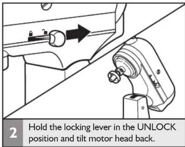 KITCHENAID SodaStream - Attaching/removing the bowl - 2
