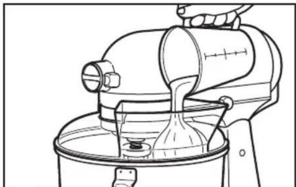 KITCHENAID SodaStream - Uso del escudo vertedor* - 2
