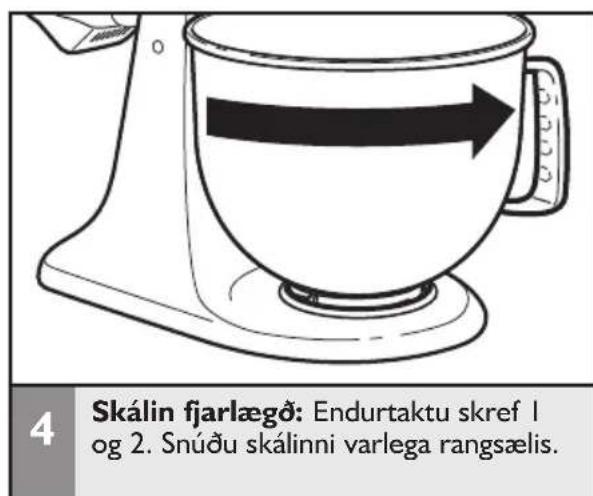 KITCHENAID SodaStream - Skálin sett á/tekin af - 4