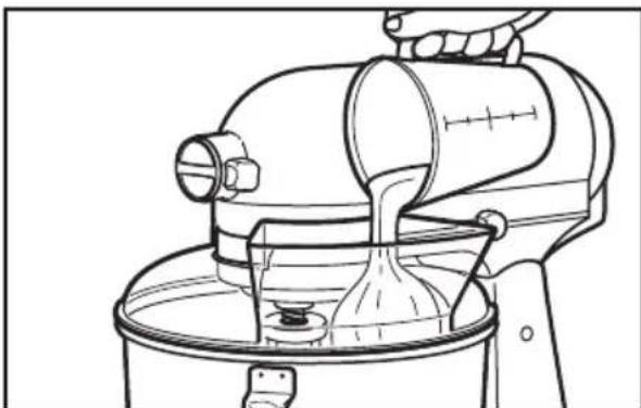 KITCHENAID SodaStream - Utilizar o resguardo de salpicos* - 2