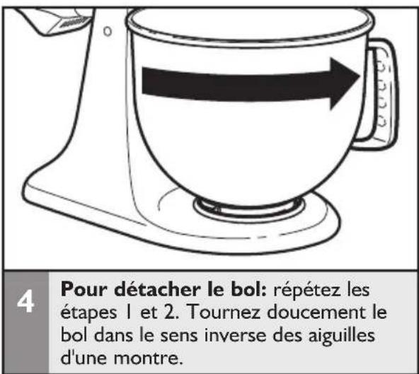 KITCHENAID SodaStream - Fixation/retrait du bol - 4