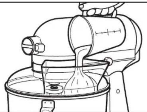 KITCHENAID SodaStream - Verwendung des Spritzschutzes mit Einfüllschütte* - 2