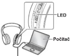 PANASONIC RPHF400B - Pripojte jednotku k počítaču pomocou USB nabíjacieho k - 1