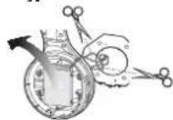 PANASONIC RPHF400B - Odstranění baterie při likvidaci jednotky - 4