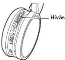 PANASONIC RPHF400B - Nyomja le a Hívás gombot a fejhallgatón a hívás fogadásához - 1