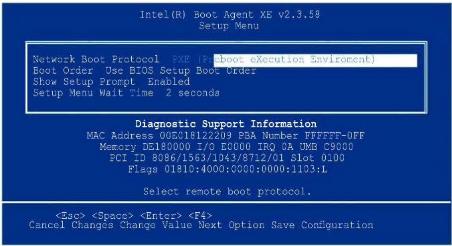 ASUS MCI10G - 开启 Intel(R) Boot Agent XE 程序 - 1