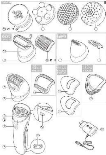 PHILIPS Satinelle Advanced BRE625 - 4