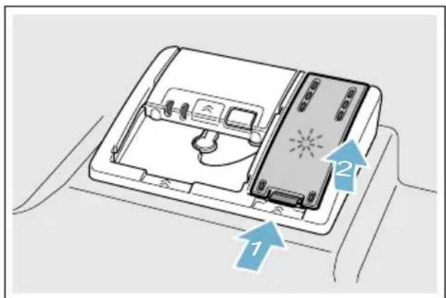 SIEMENS SX736X19ME - Voici comment rajouter du liquide derincage : - 1