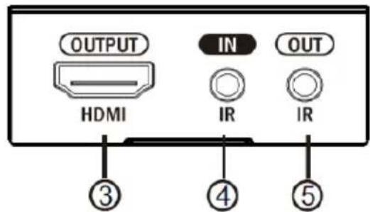 Digitus DS55500 - Récepteur HDBaseT™ vers HDMI - 2