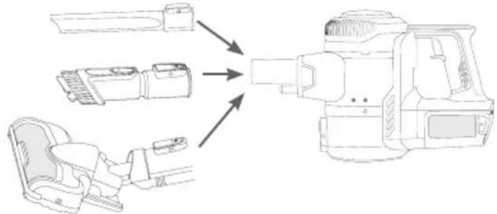 DOMO DO222SV - DE HANDSTOFZUIGER - 1