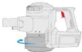 DOMO DO222SV - EL DEPOSITO DE POLVO Y LOS FILTROS - 2