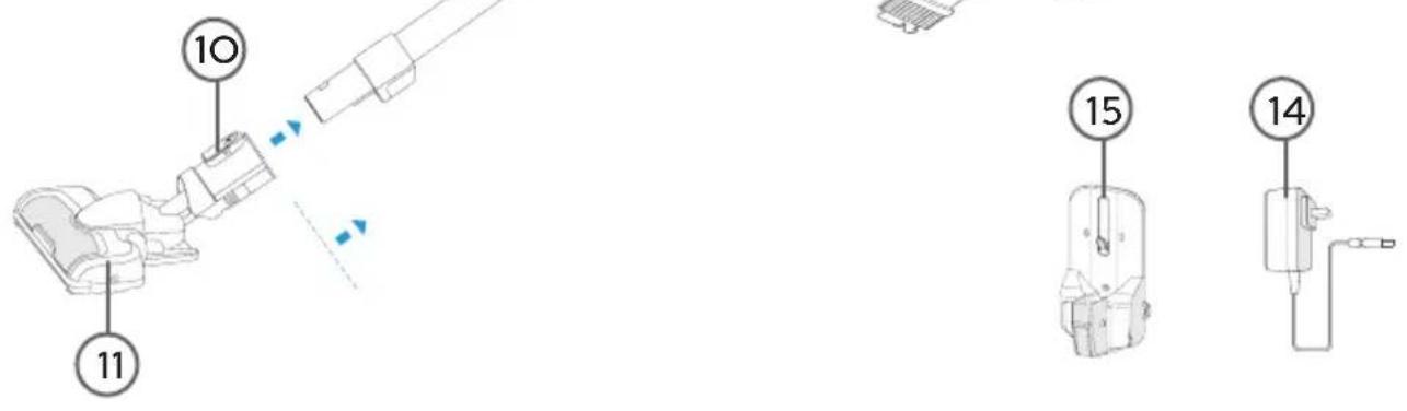 DOMO DO222SV - ONDERDELEN - 1