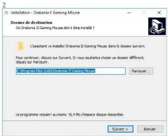 Sharkoon Drakonia II - Installation du logiciel - 2