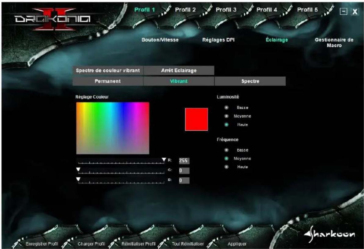 Sharkoon Drakonia II - Eclairage - 1