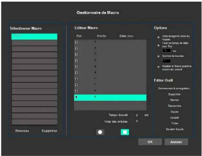 Sharkoon Drakonia II - Gestionnaire de Macro - 1