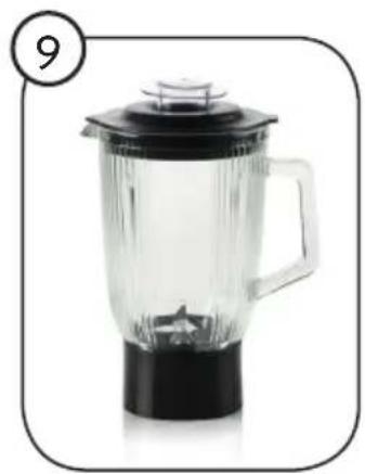 DOMO DO9199KR - ČASTI - 1