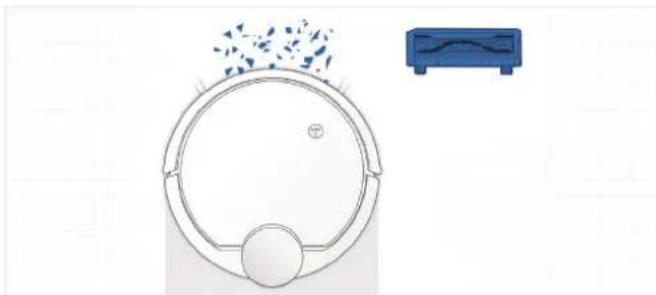 ECOVACS DEEBOT 901 - Scelta di un'opzione di aspirazione - 1