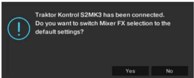 NATIVE INSTRUMENTS Traktor Kontrol S2 MK3 - Passer aux réglages de TRAKTOR par défaut - 1