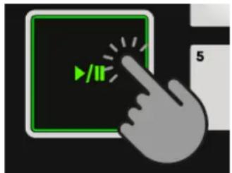 NATIVE INSTRUMENTS Traktor Kontrol S2 MK3 - Lancer la lecture de la Deck A - 1