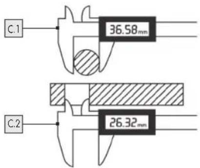 POWERFIX HG00962A - DIGITALER MESSSCHIEBER - 4