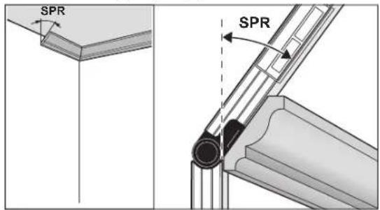 BOSCH GAM 270 MFL Professional - SPR: 경사 각도(Spring Angle) 저장 - 1