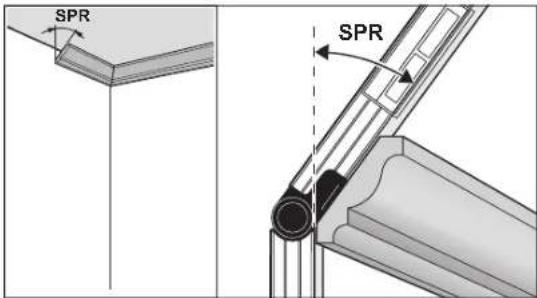 BOSCH GAM 270 MFL Professional - SPR: Lagring af hældningsvinkel (Spring Angle) - 1
