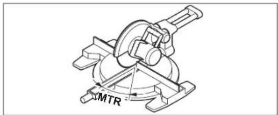 BOSCH GAM 270 MFL Professional - シンプルマイター切断モード - 3