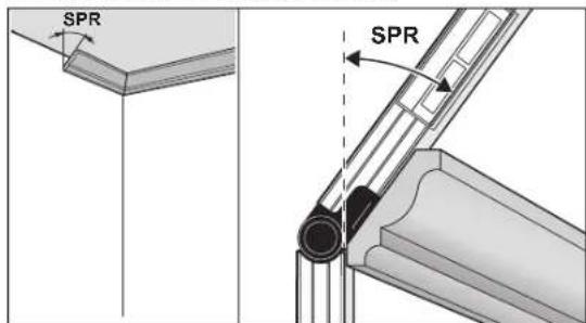 BOSCH GAM 270 MFL Professional - SPR: shranjevanje kota nagiba (Spring Angle) - 1