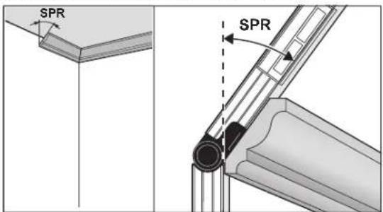 BOSCH GAM 270 MFL Professional - SPR: Зачувување на аголот на косина (Spring Angle) - 1